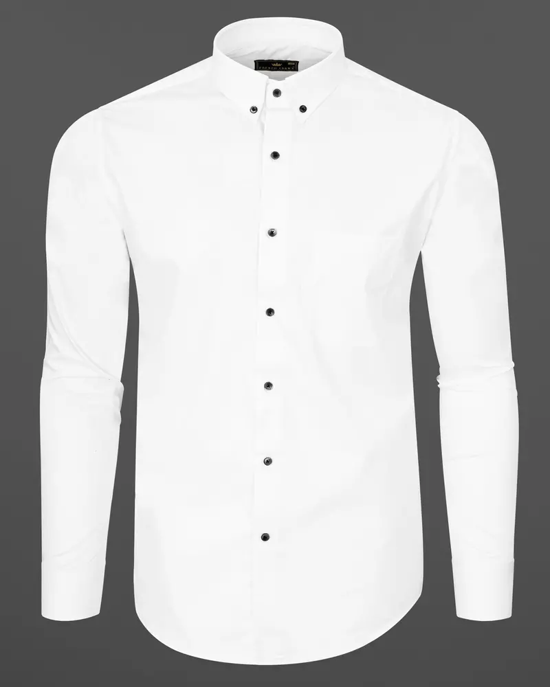 Bright White Super Soft Premium Cotton Shirt 6