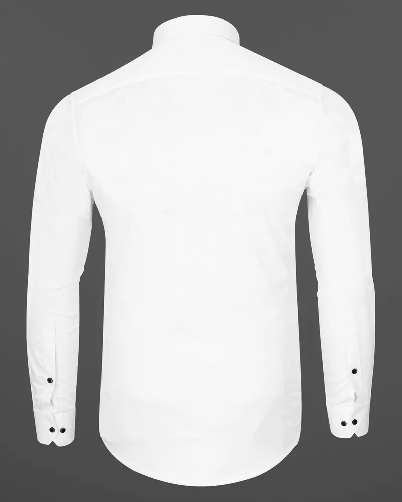 Bright White Super Soft Premium Cotton Shirt 8