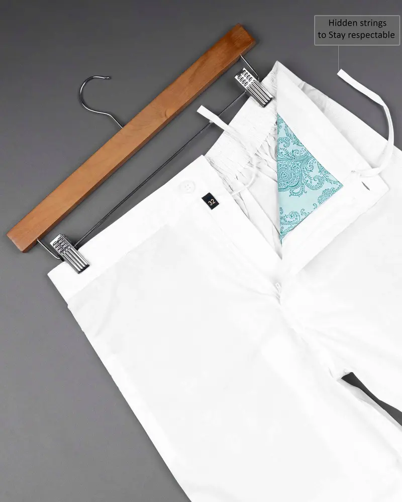 Bright White Super Soft Premium Cotton Shorts 5