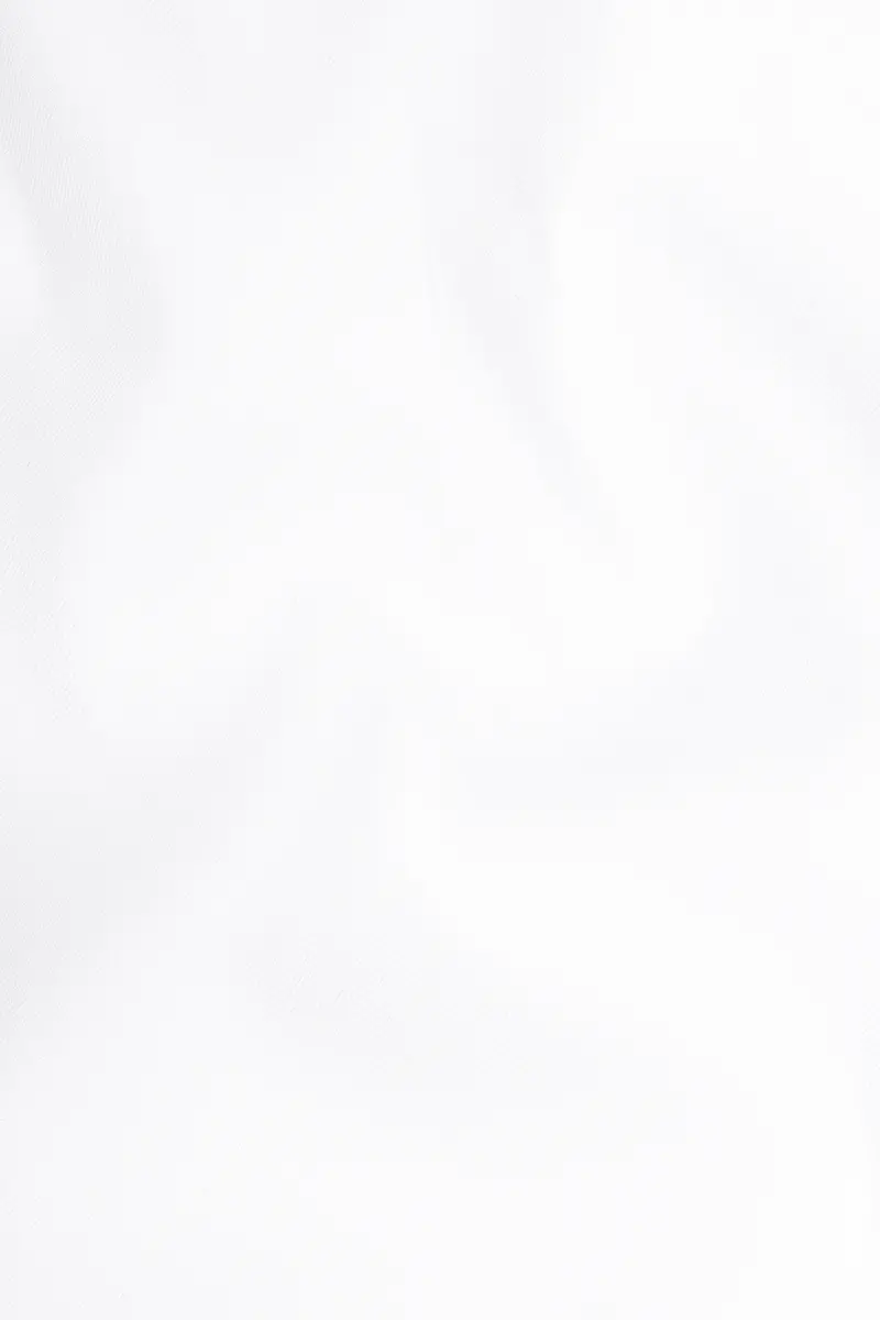 Bright White Swan Hand Painted Premium Cotton Designer Nehru Jacket 3
