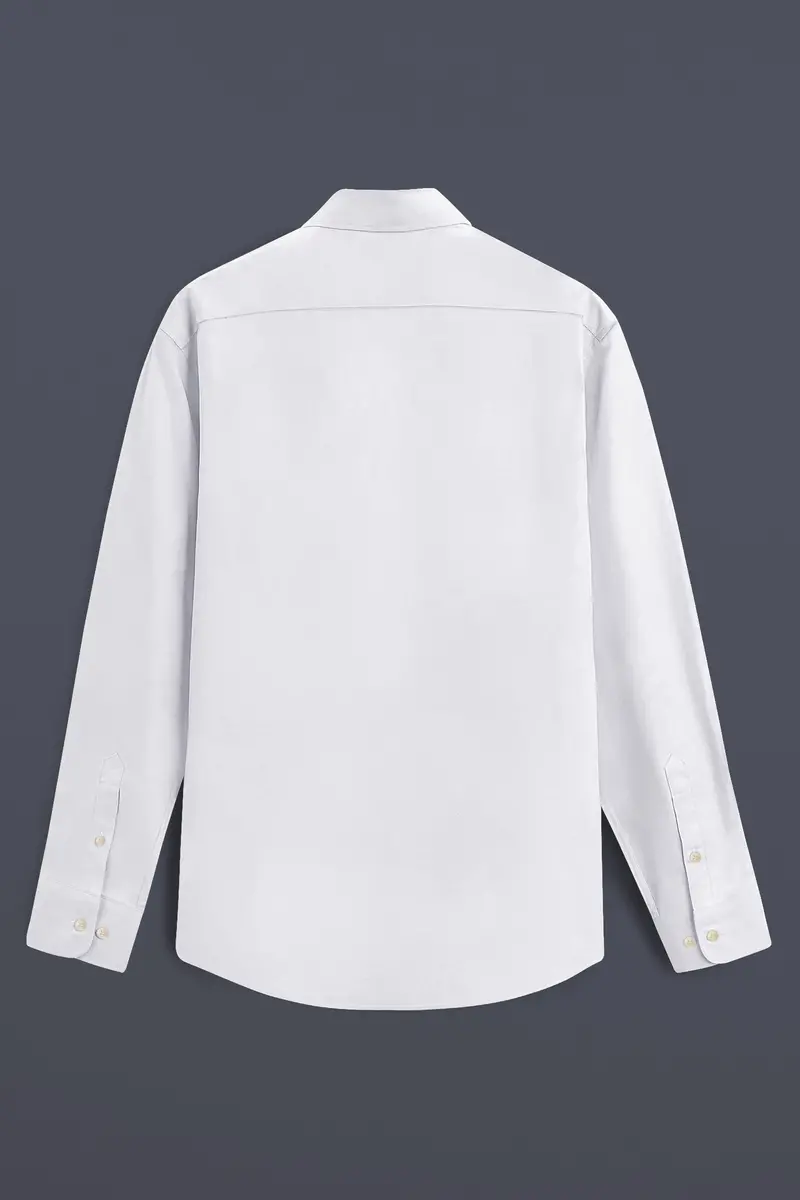Bright White With Frame Printed Patch Pocket Super Soft Premium Cotton Designer Shirt 7