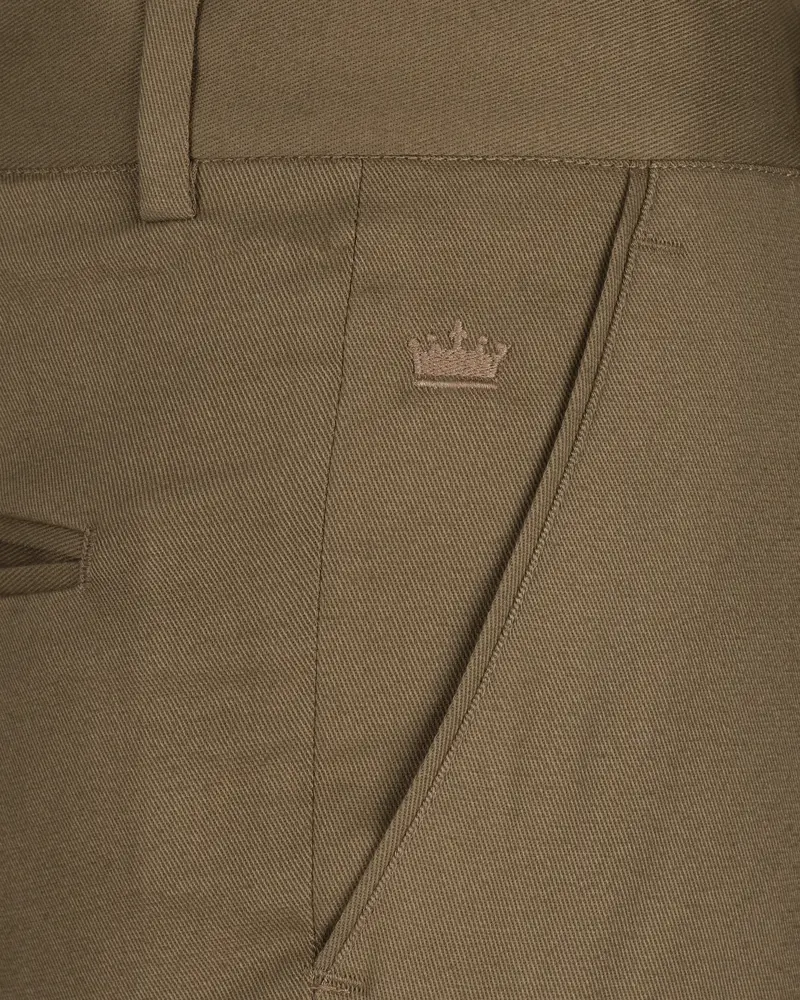 Brown Premium Cotton Pant 5