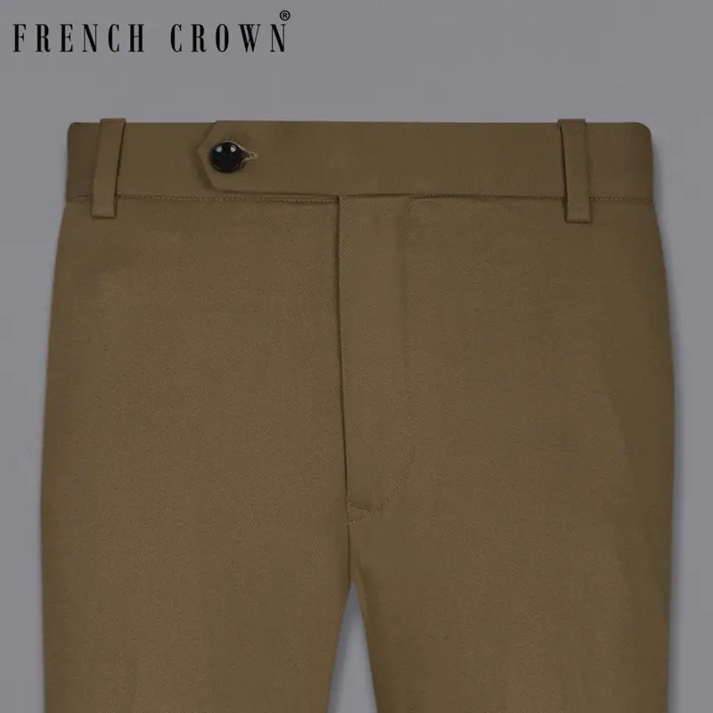 Brown Premium Cotton Pant 7