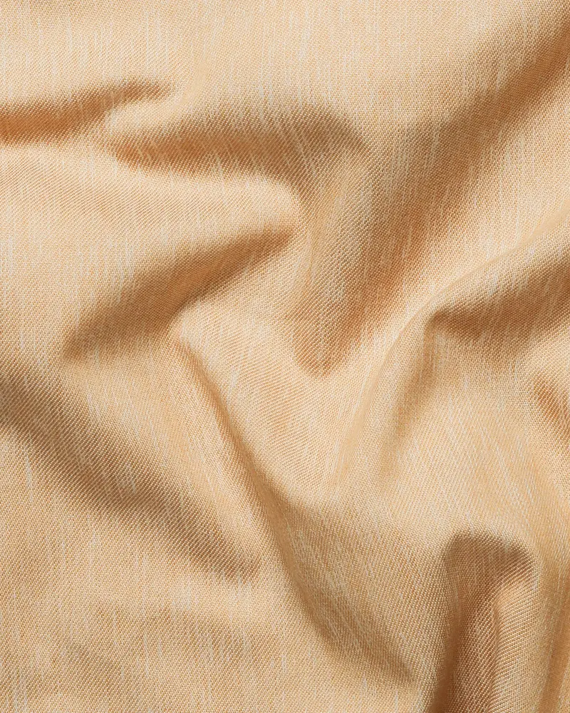 Brown Rain Textured Oxford Shirt 2