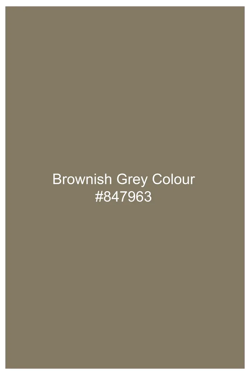 Brownish Green Printed Super Soft Premium Cotton Shirt 8