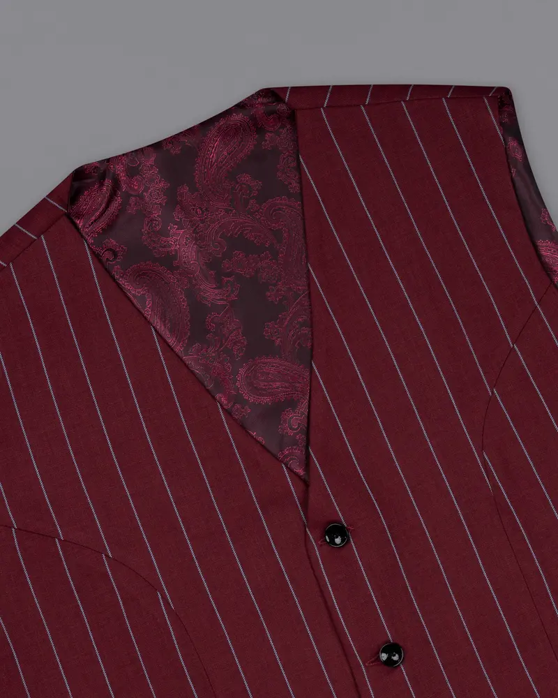 Buccaneer Striped Wool Rich Waistcoat 4