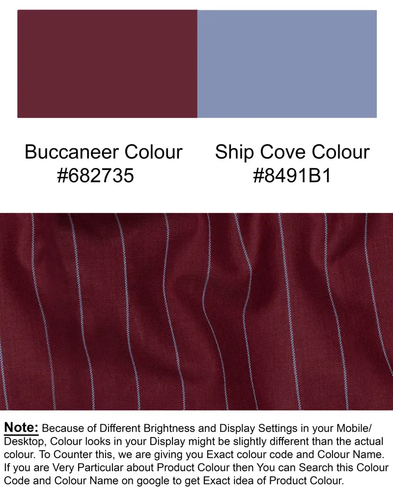 Buccaneer Striped Wool Rich Waistcoat 7