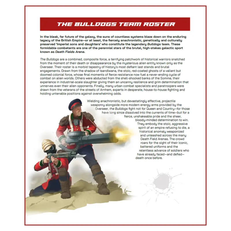 Bulldog Team Roster 1