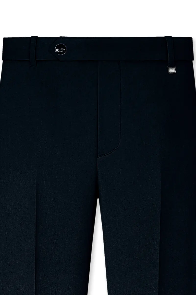 Bunker Blue Premium Cotton Pant 4