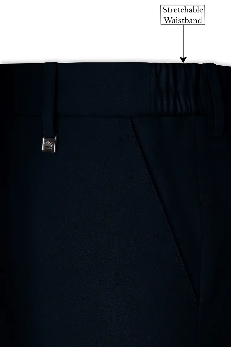 Bunker Blue Premium Cotton Pant 6