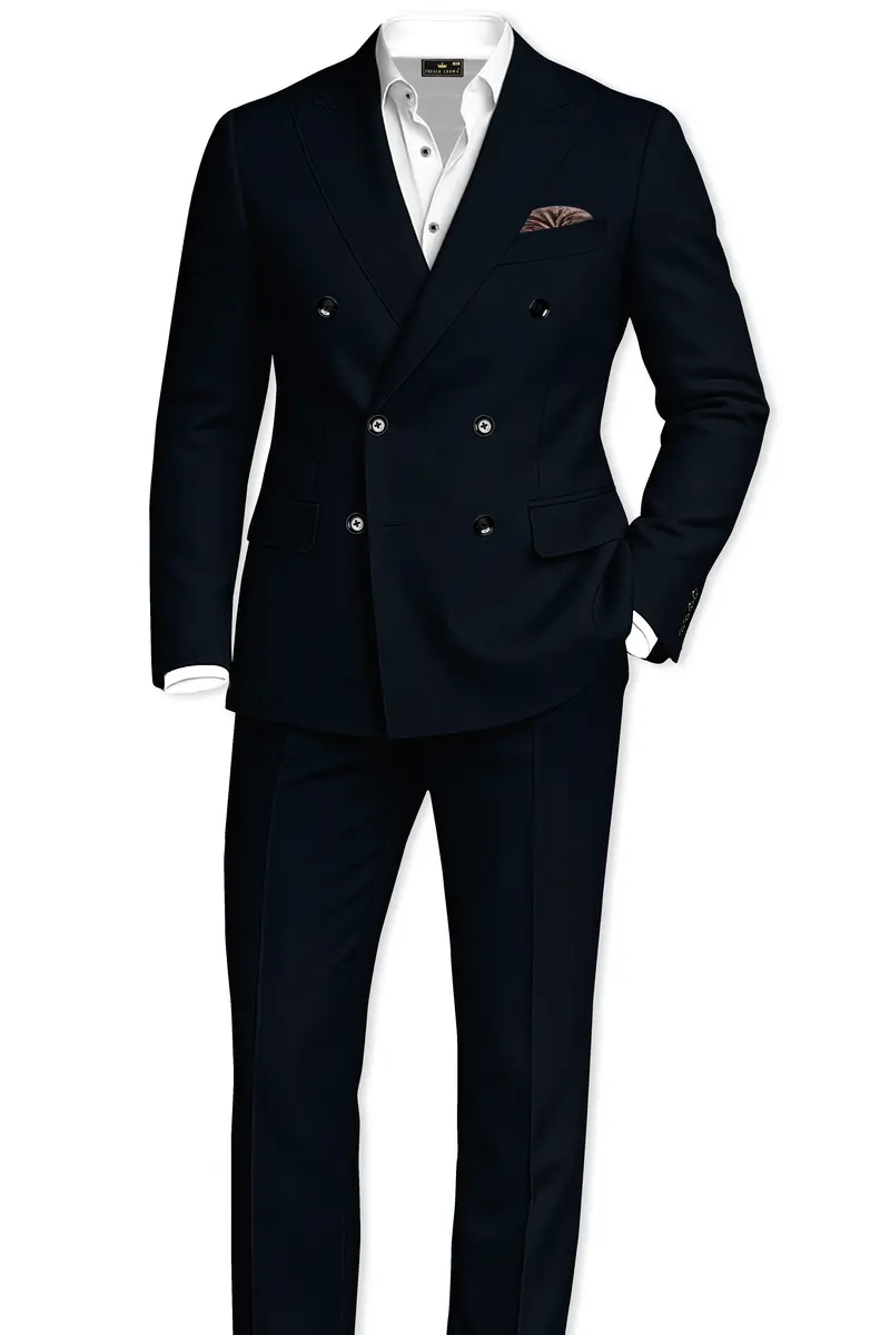 Bunker Blue Premium Cotton Pant 7