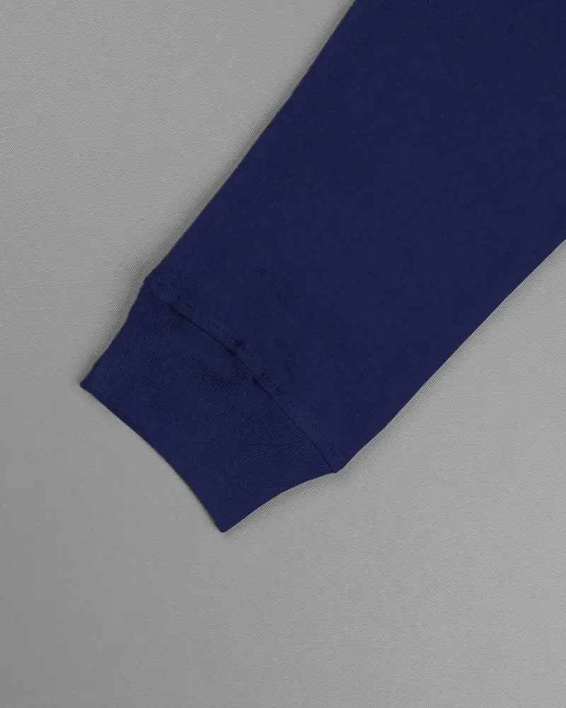 Bunting Blue Full Sleeve Super Soft Premium Cotton Sweatshirt 5