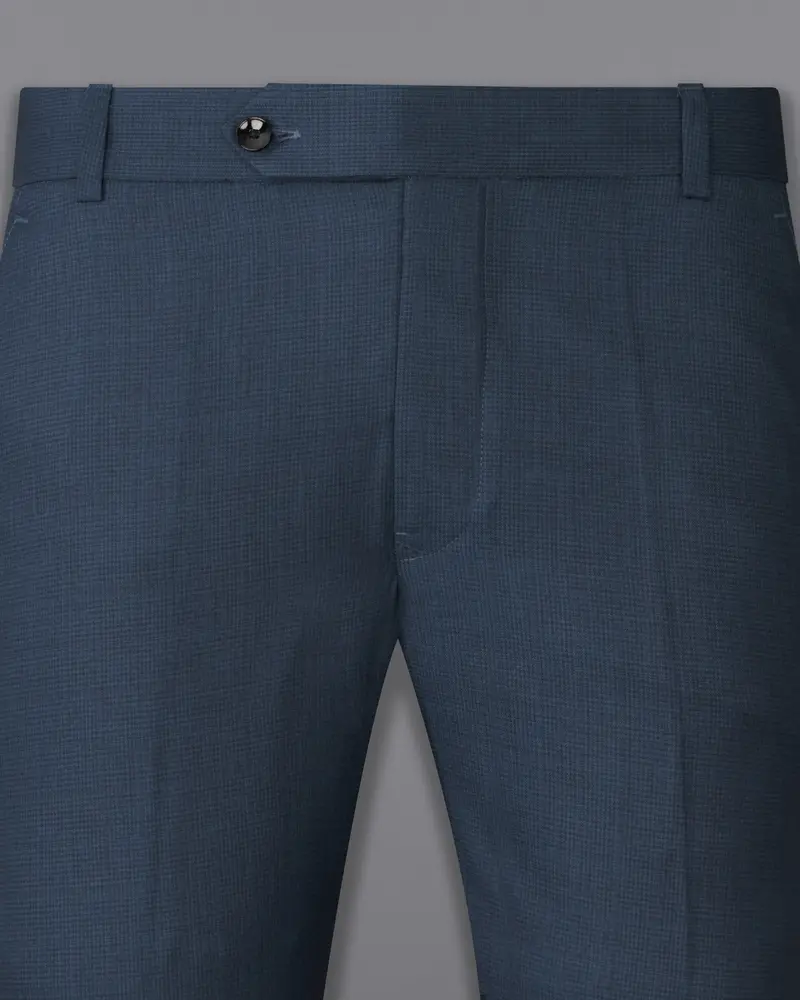 Bunting Blue Plaid Pant 2