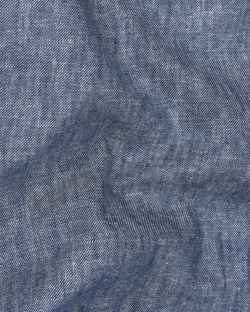 Cadet Gray Denim Shirt 2
