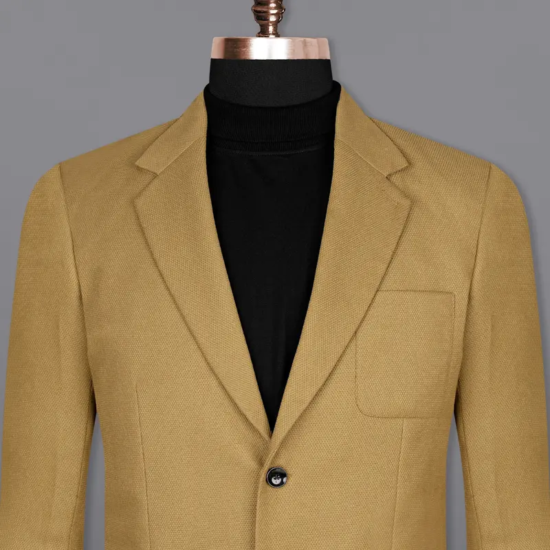 Camel Brown Designer Sports Blazer 1