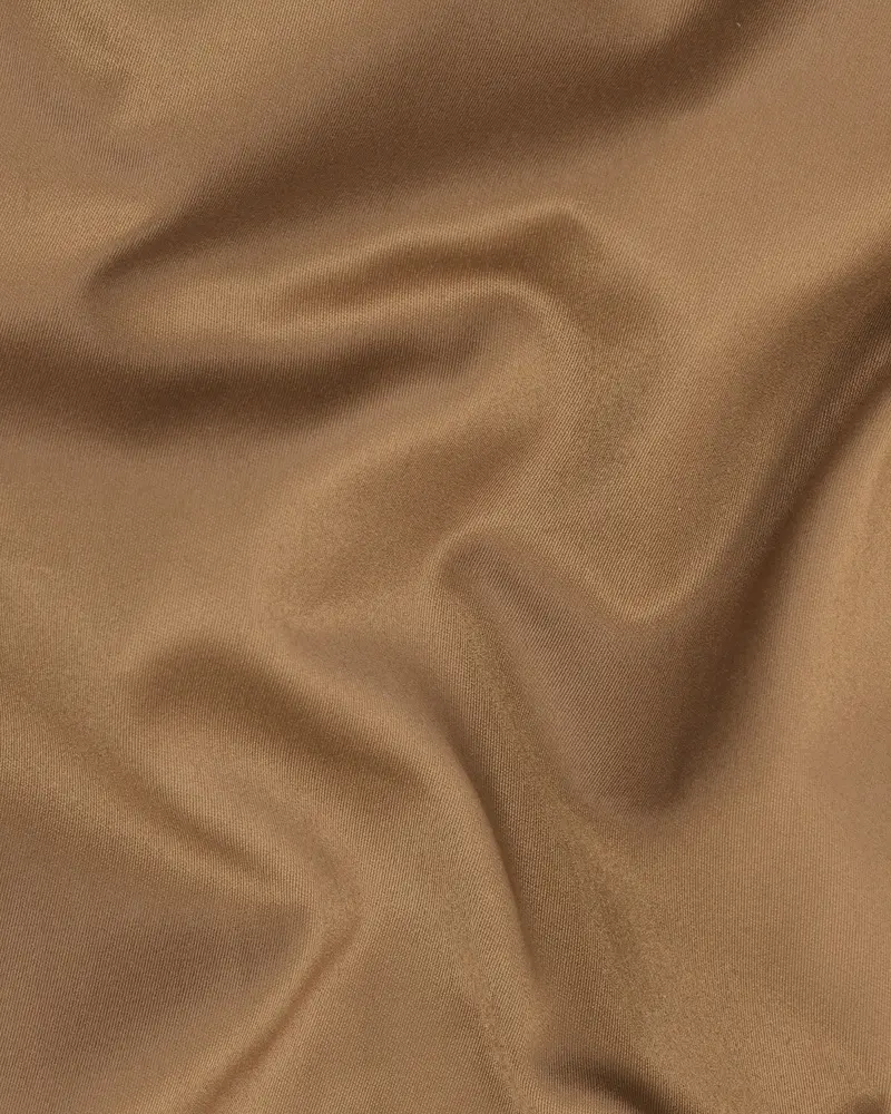 Camel Brown Wool Rich Waistcoat 3