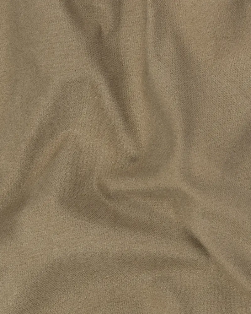 Camel Flannel Premium Cotton Waistcoat 3