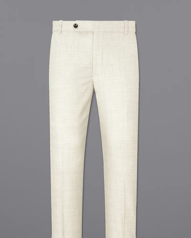 Cararra Brown Plaid Pant 4