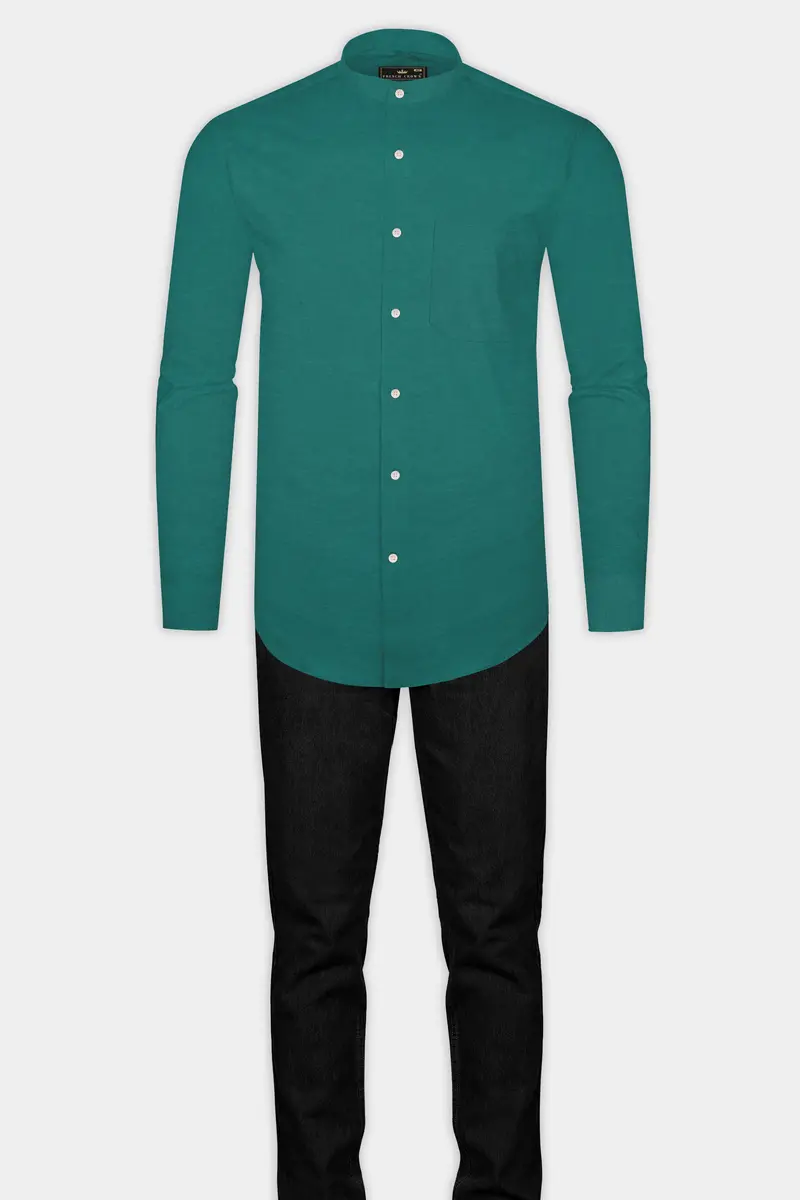 Casal Green Royal Oxford Shirt 6