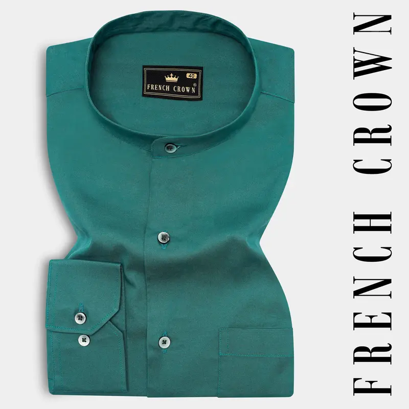 Casal Green Royal Oxford Shirt 7