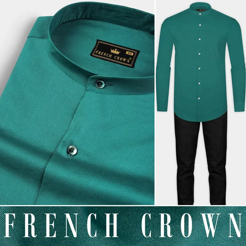 Casal Green Royal Oxford Shirt 8