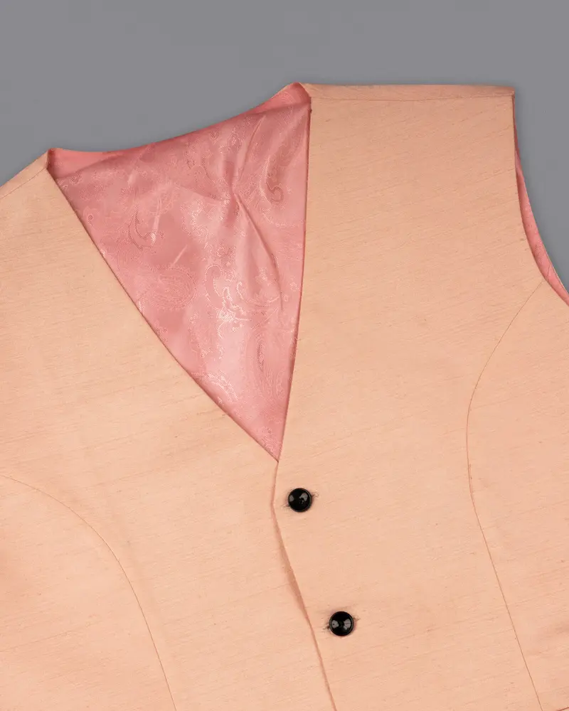 Cashmere Textured Waistcoat 4