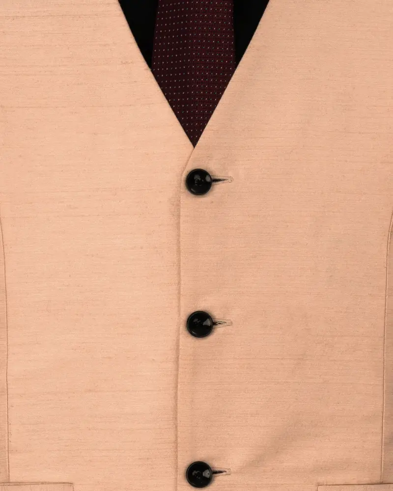 Cashmere Textured Waistcoat 5
