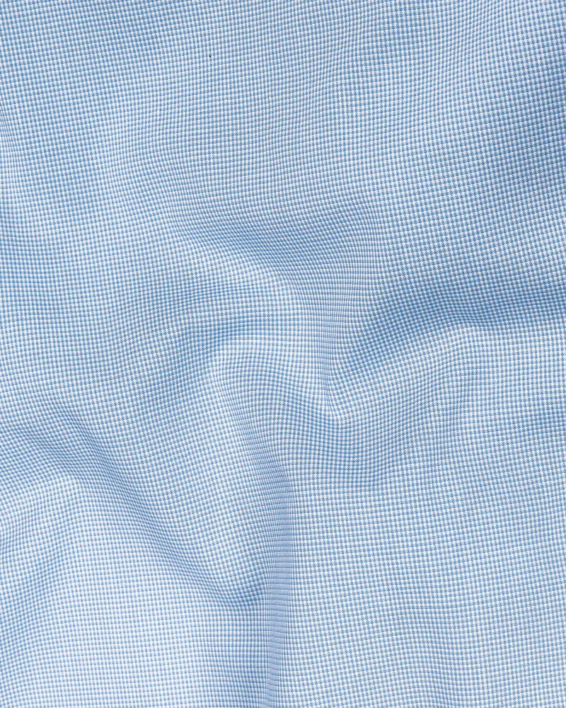 Casper Blue Premium Cotton Shirt 2