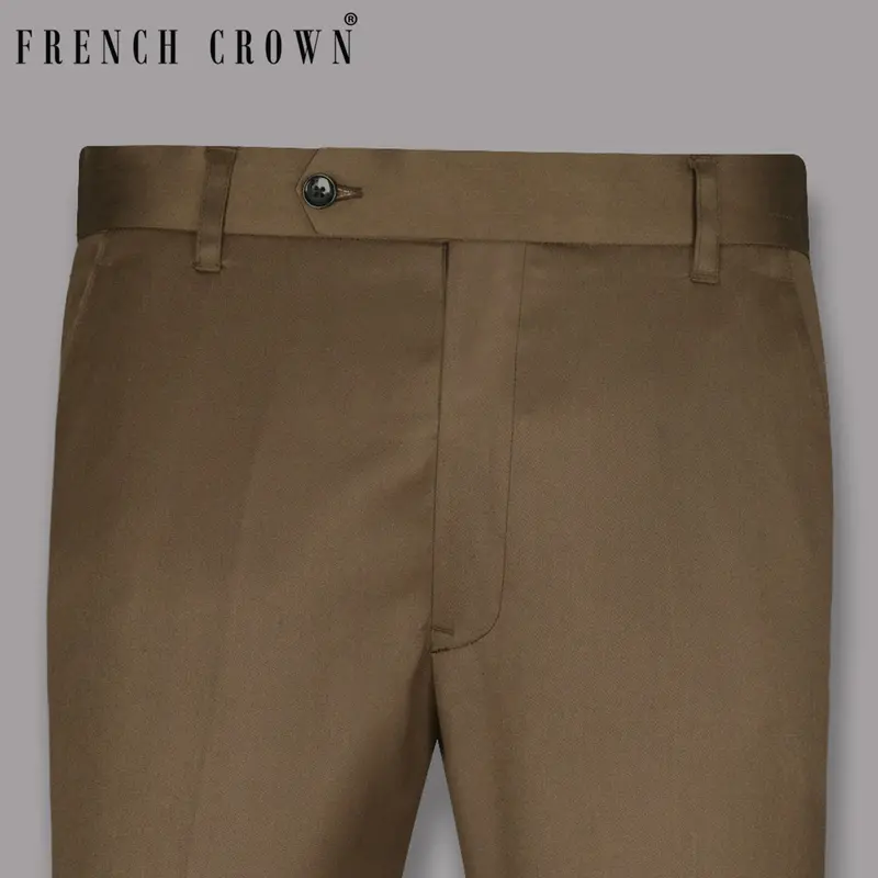 Cedar Brown Formal Pant 1