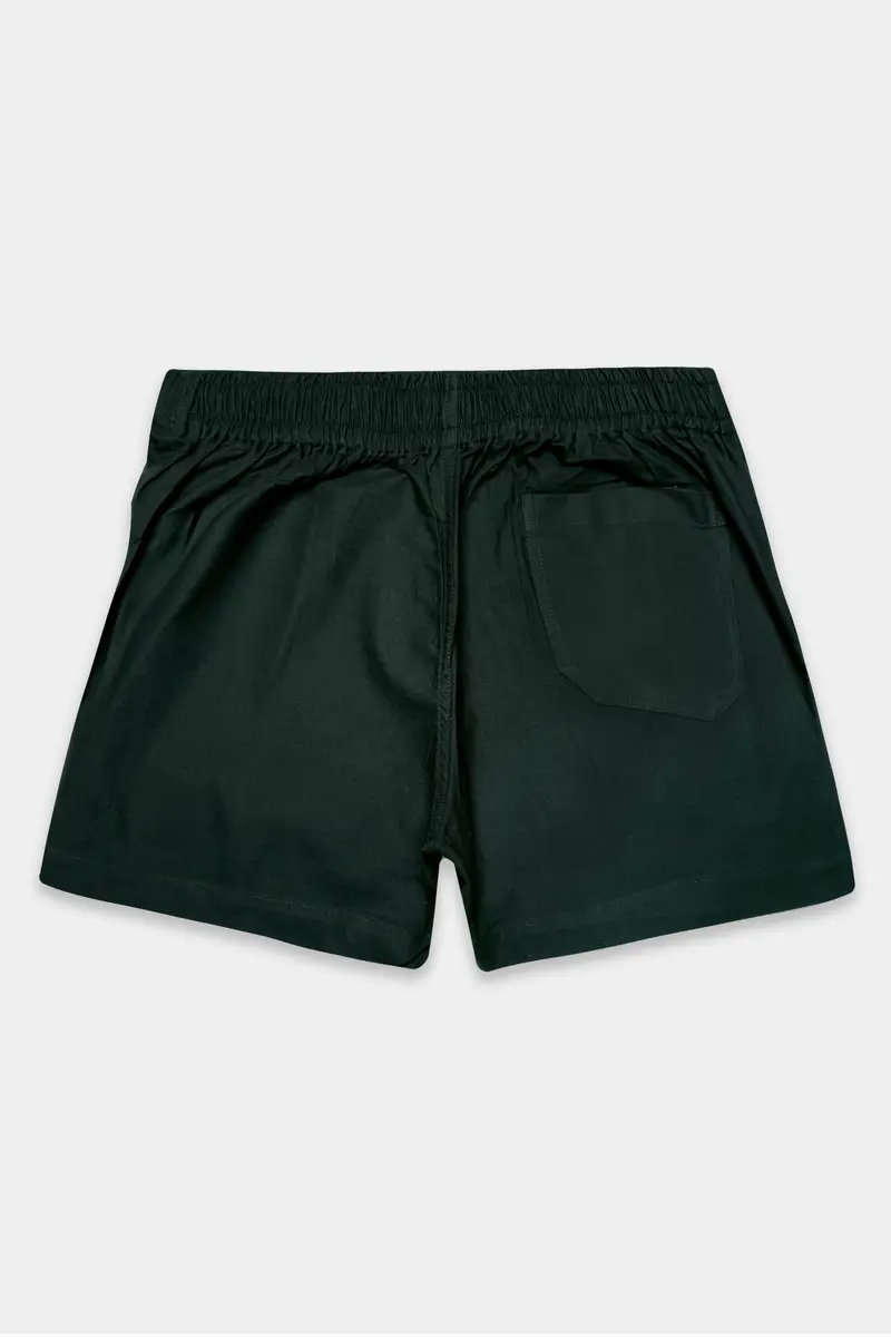 Celtic Green Solid Oxford Premium Cotton Boxer 6