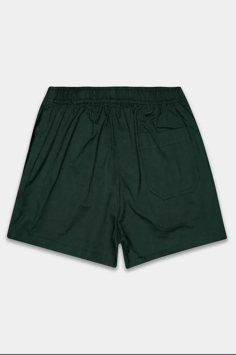 Celtic Green Solid Super Soft Oxford Premium Cotton Boxer 6