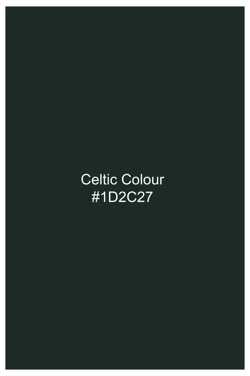 Celtic Green Solid Super Soft Oxford Premium Cotton Boxer 7