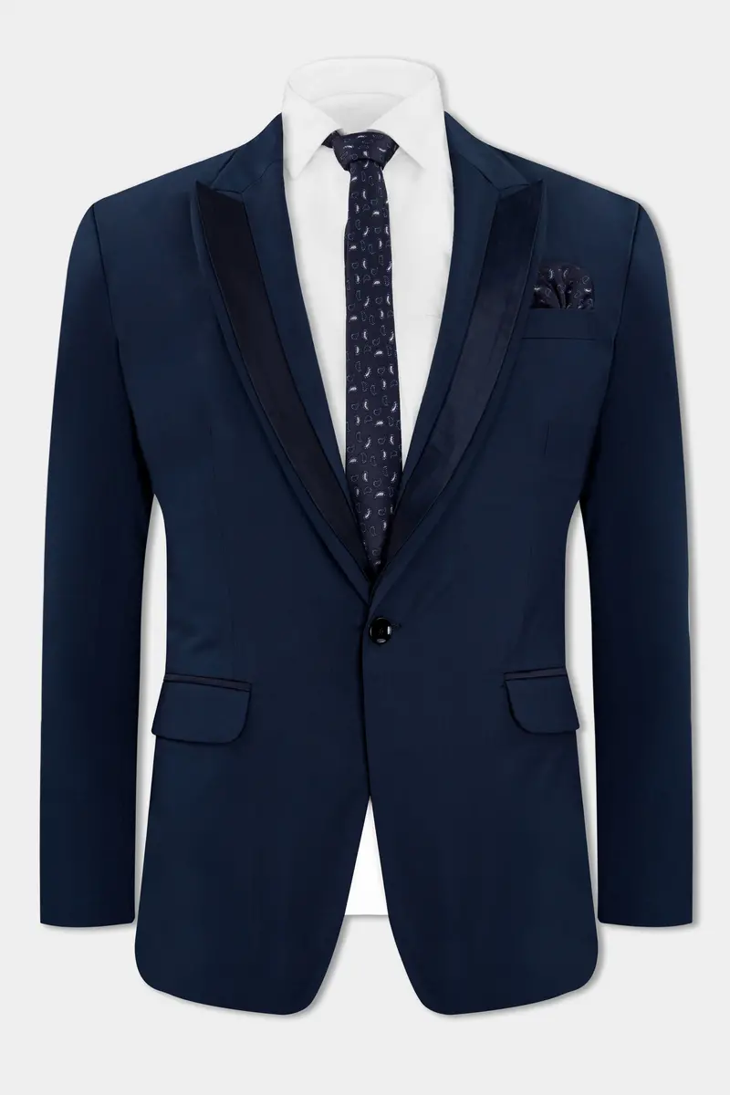 Charade Gray Single Breasted Wool Rich Designer Blazer 2