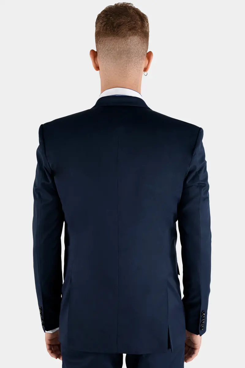 Charade Gray Single Breasted Wool Rich Designer Blazer 5