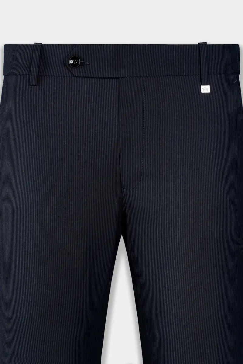 Charade Gray Wool Rich Stretchable Waistband Pant 2