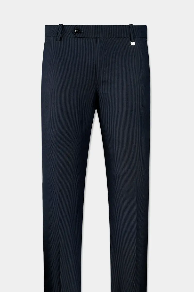 Charade Gray Wool Rich Stretchable Waistband Pant 4