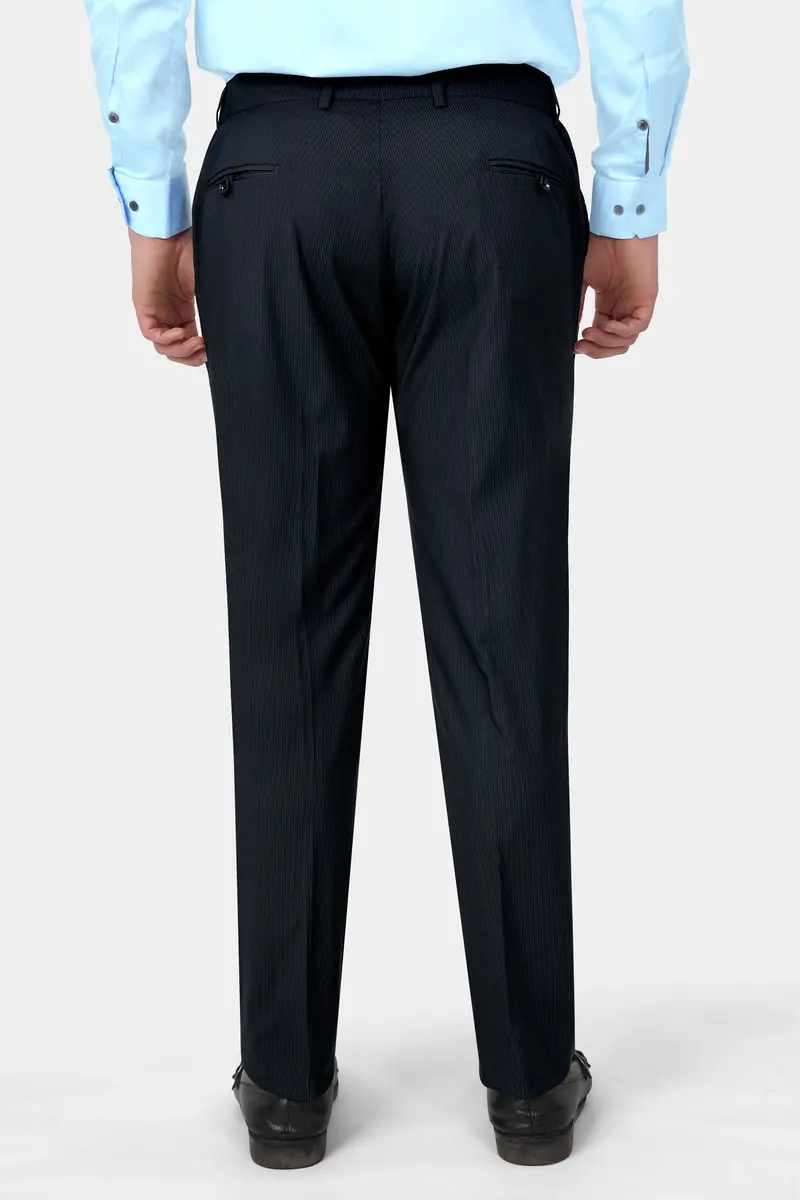 Charade Gray Wool Rich Stretchable Waistband Pant 9