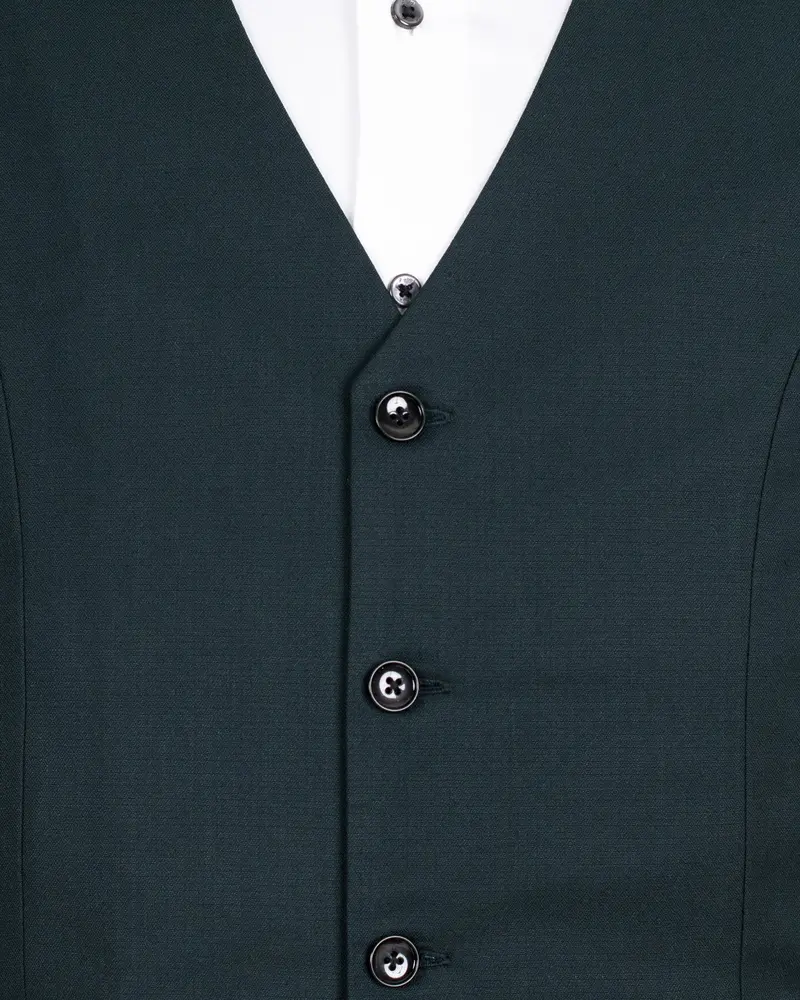 Charade Wool Subtle Textured Rich Premium Waistcoat 5