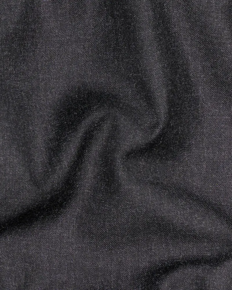 Charcoal Wool Rich Sports Waistcoat 3