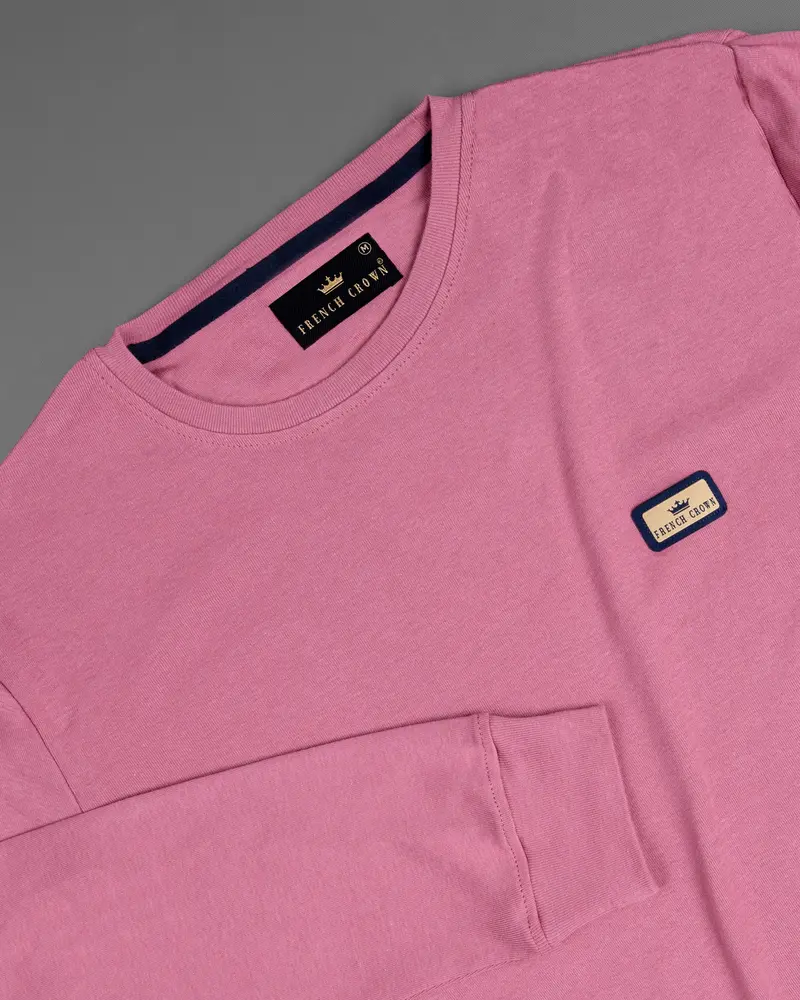 Charm Mauve Full Sleeve Premium Cotton Jersey Sweatshirt 4