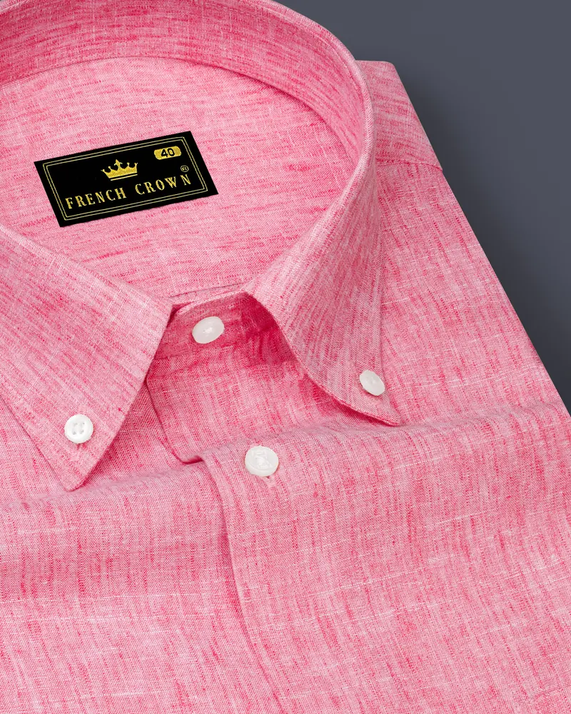 Charm Pink Royal Oxford Shirt 1