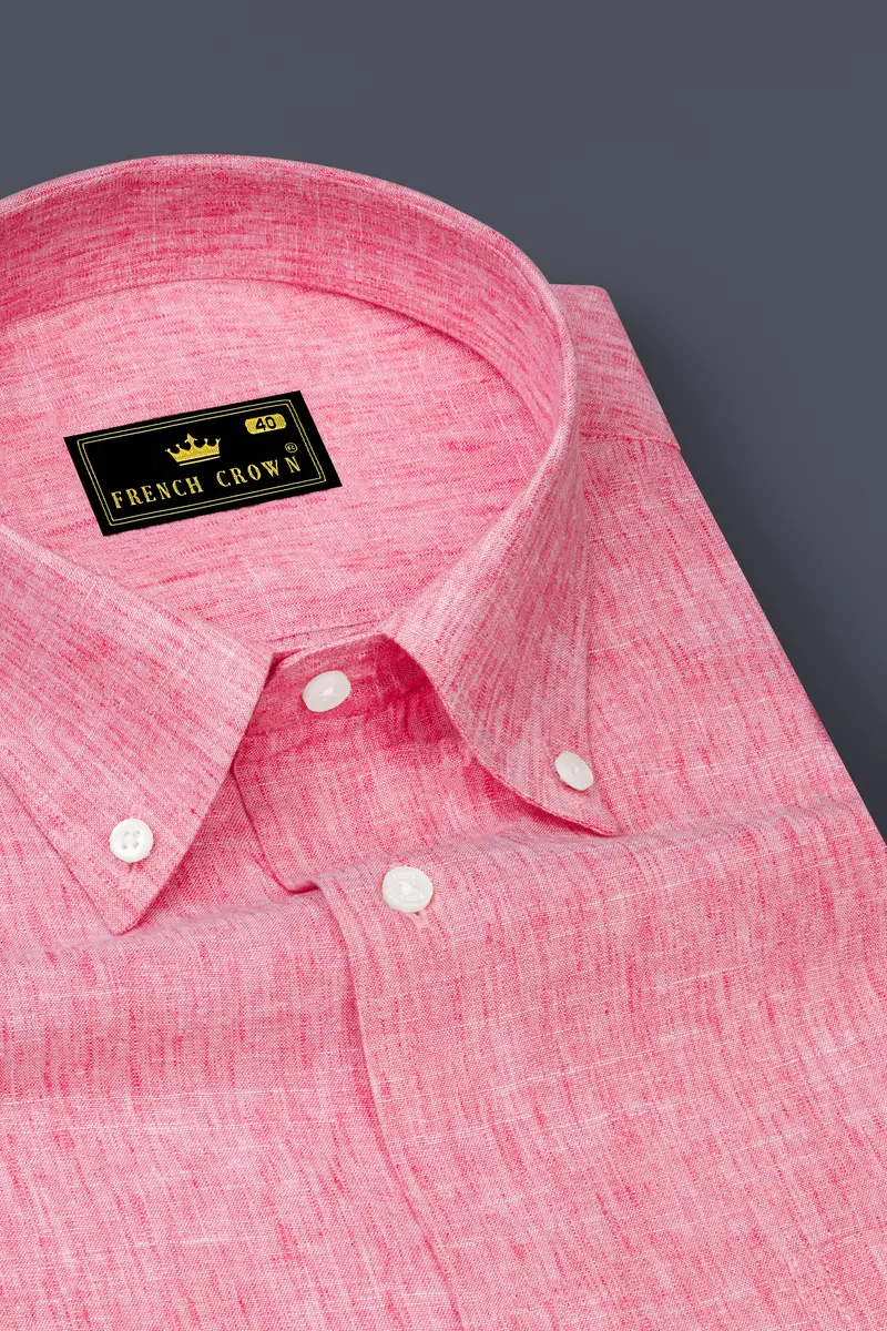 Charm Pink Royal Oxford Shirt 2