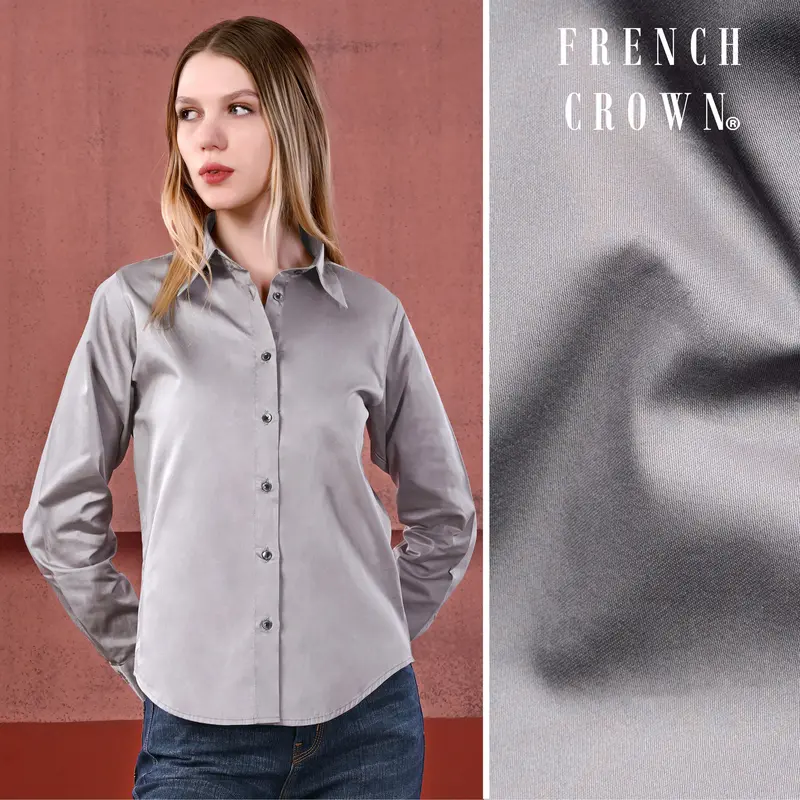 Chateau Gray Premium Cotton Shirt 1