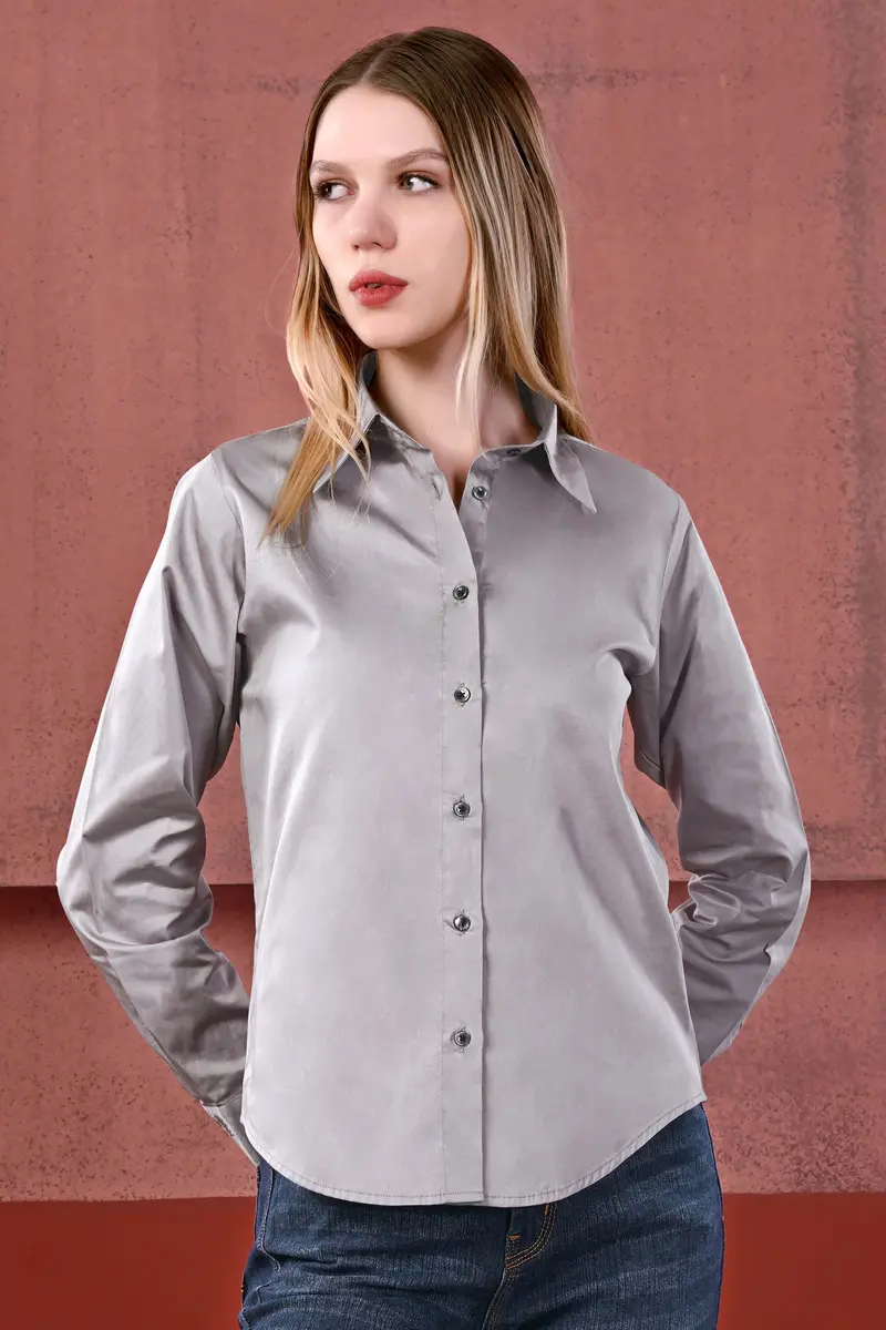 Chateau Gray Premium Cotton Shirt 2