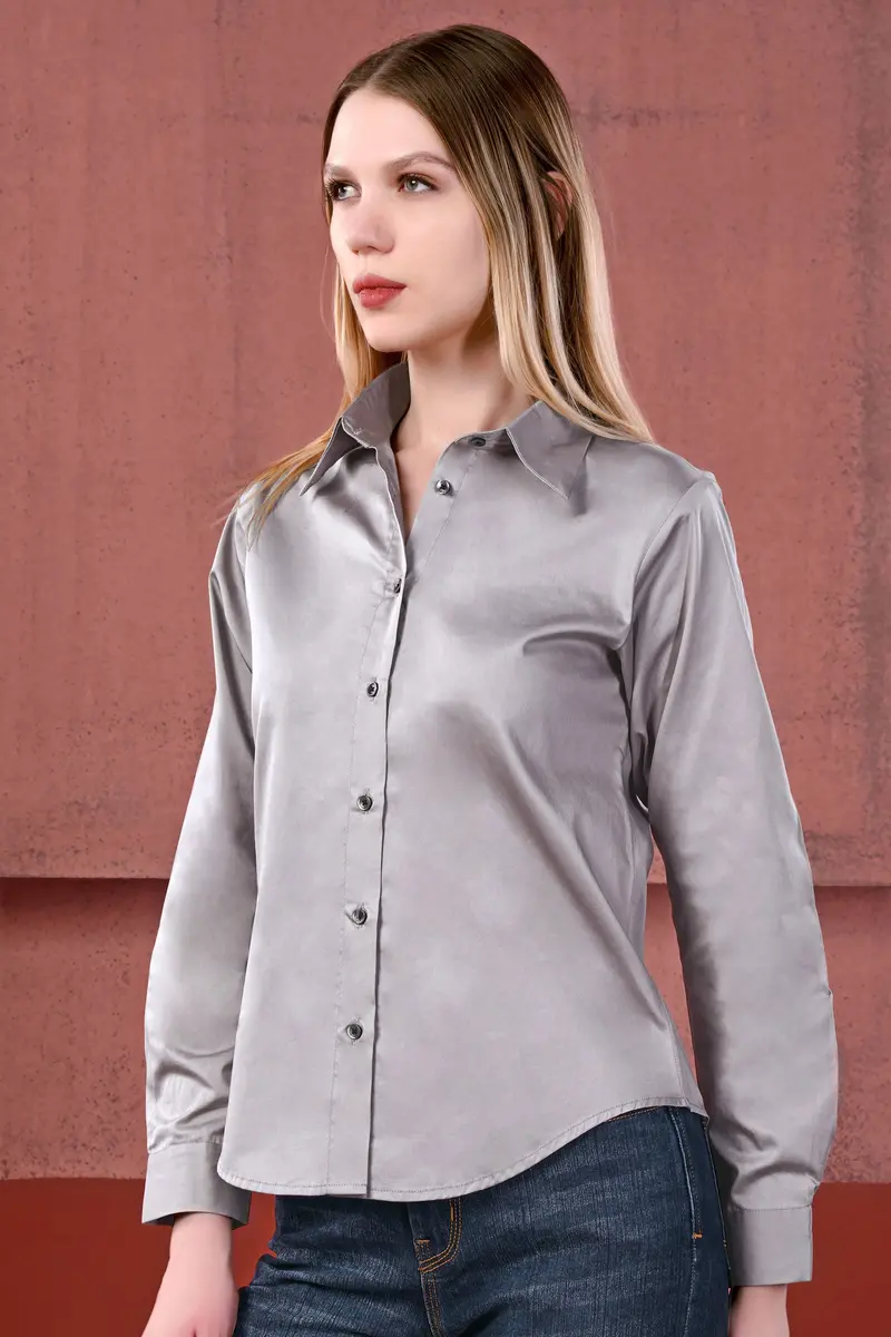 Chateau Gray Premium Cotton Shirt 4