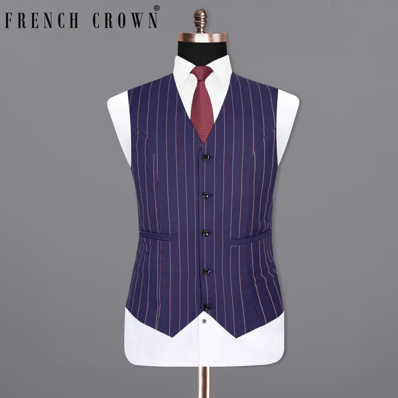 Cherry Pie Striped Waistcoat 1