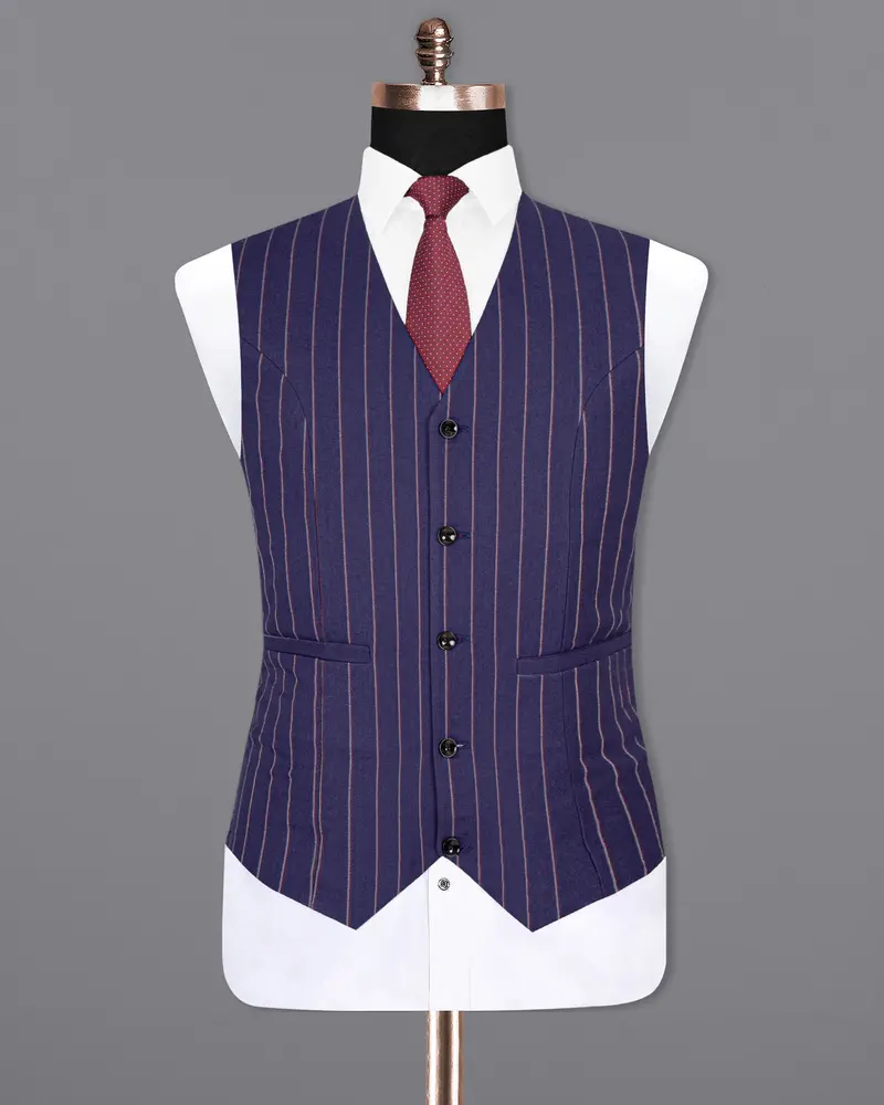 Cherry Pie Striped Waistcoat 2