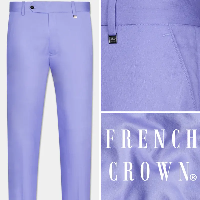 Chetwode Purple Premium Cotton Pant 1