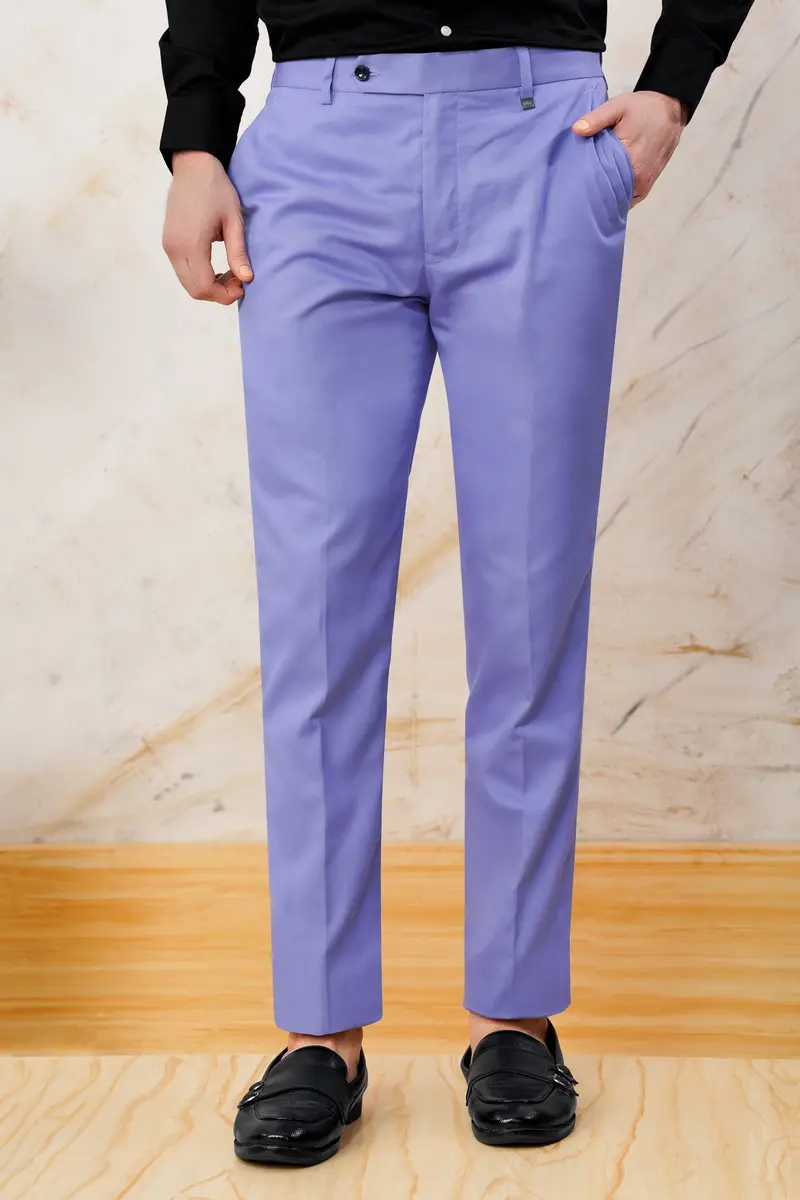 Chetwode Purple Premium Cotton Pant 6
