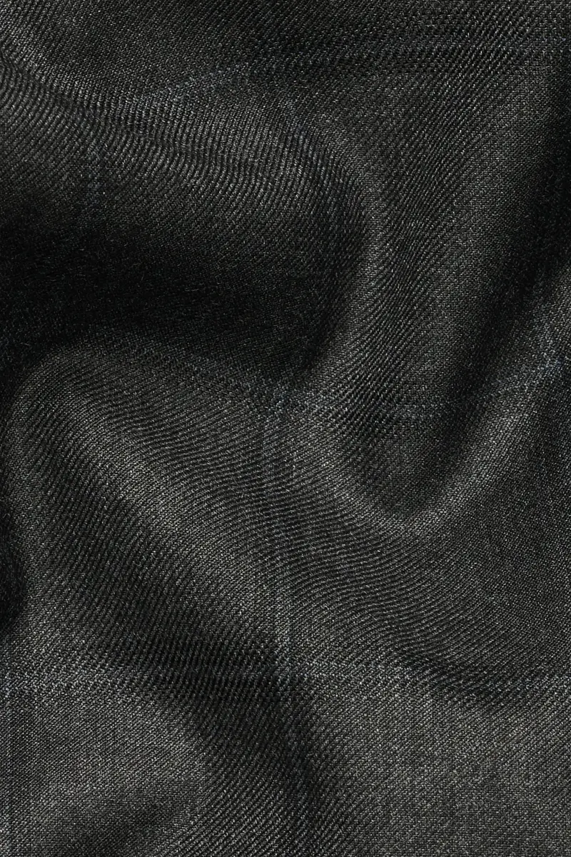 Chicago Gray Checkered Wool Rich Pant 3